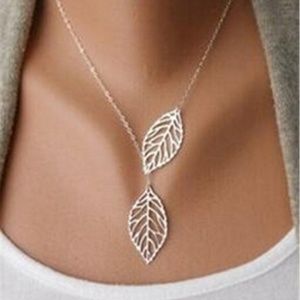 5/$30 double leaf necklace